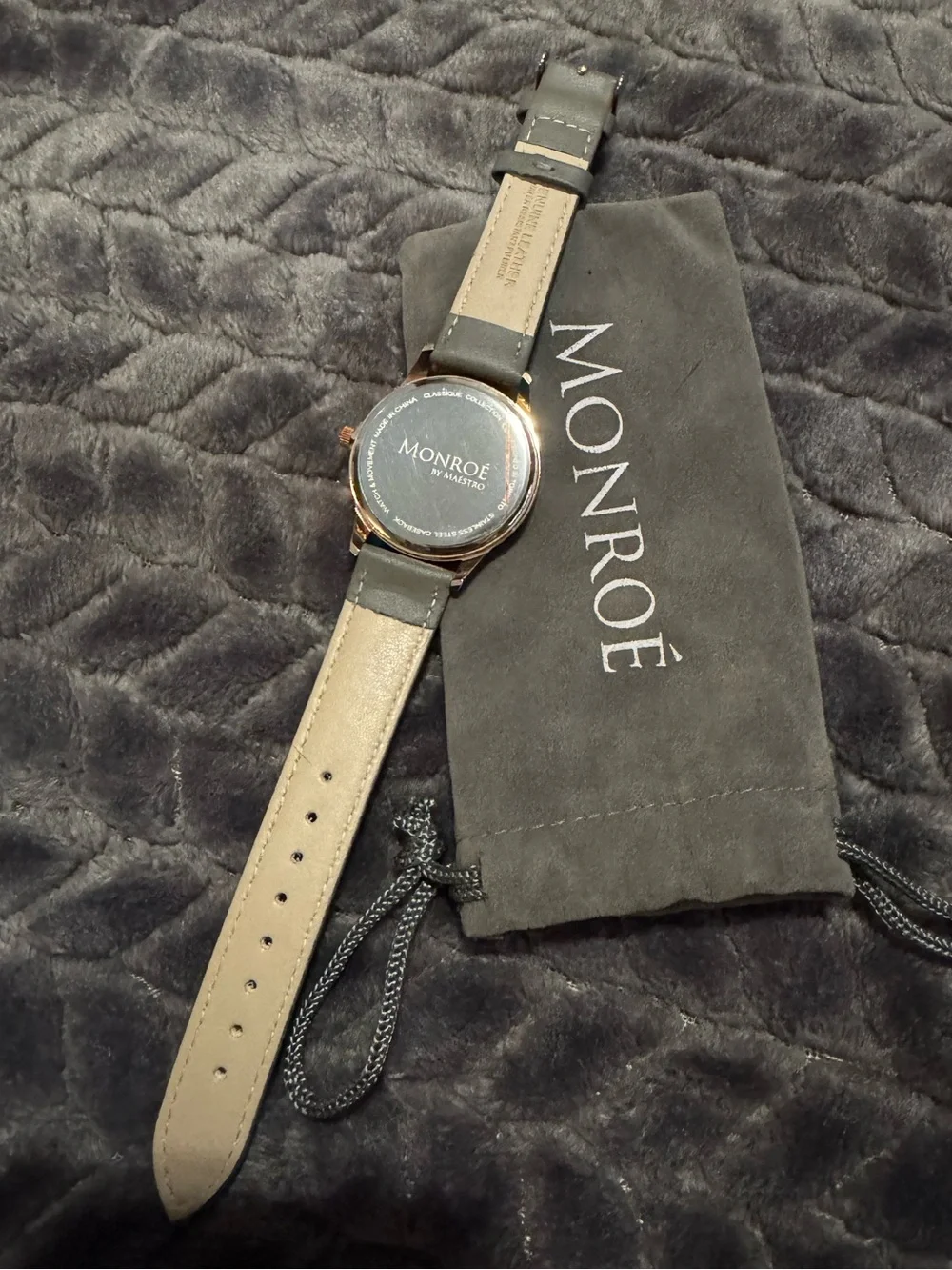 Monroé Women's Watch - Gray with Rose Gold